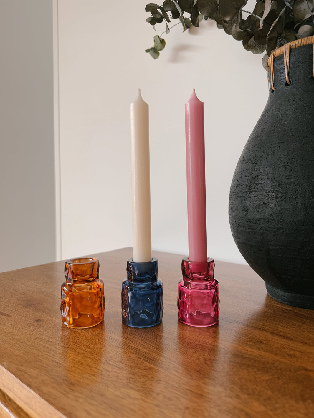 velas e porta-velas