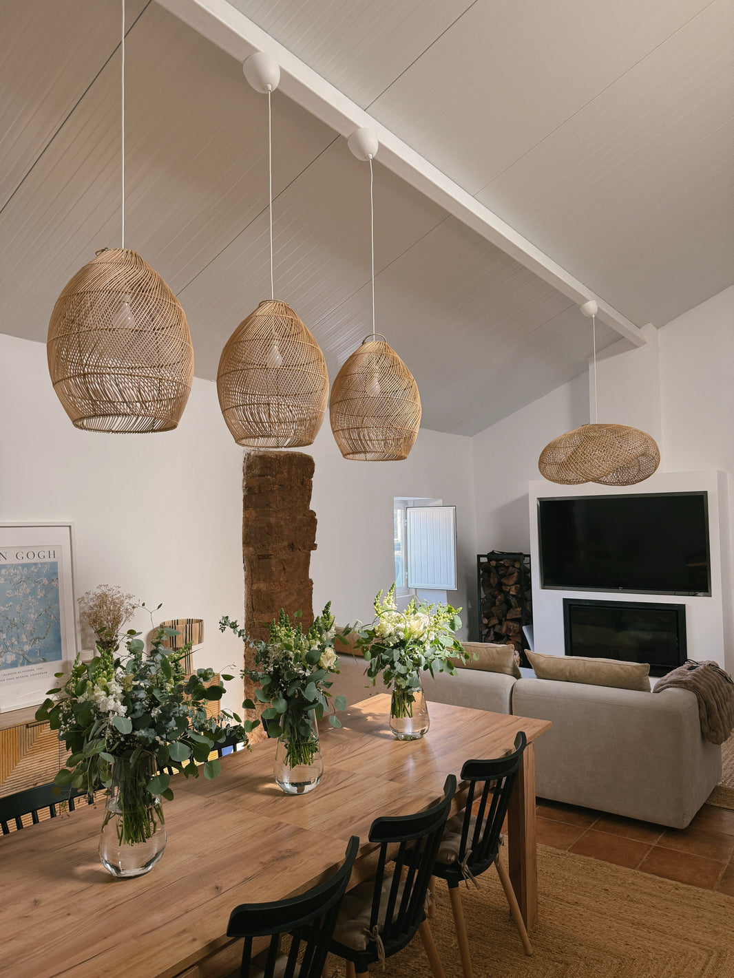 🏡 Candeeiros em Rattan: Toque Boho-Chic para Qualquer Espaço