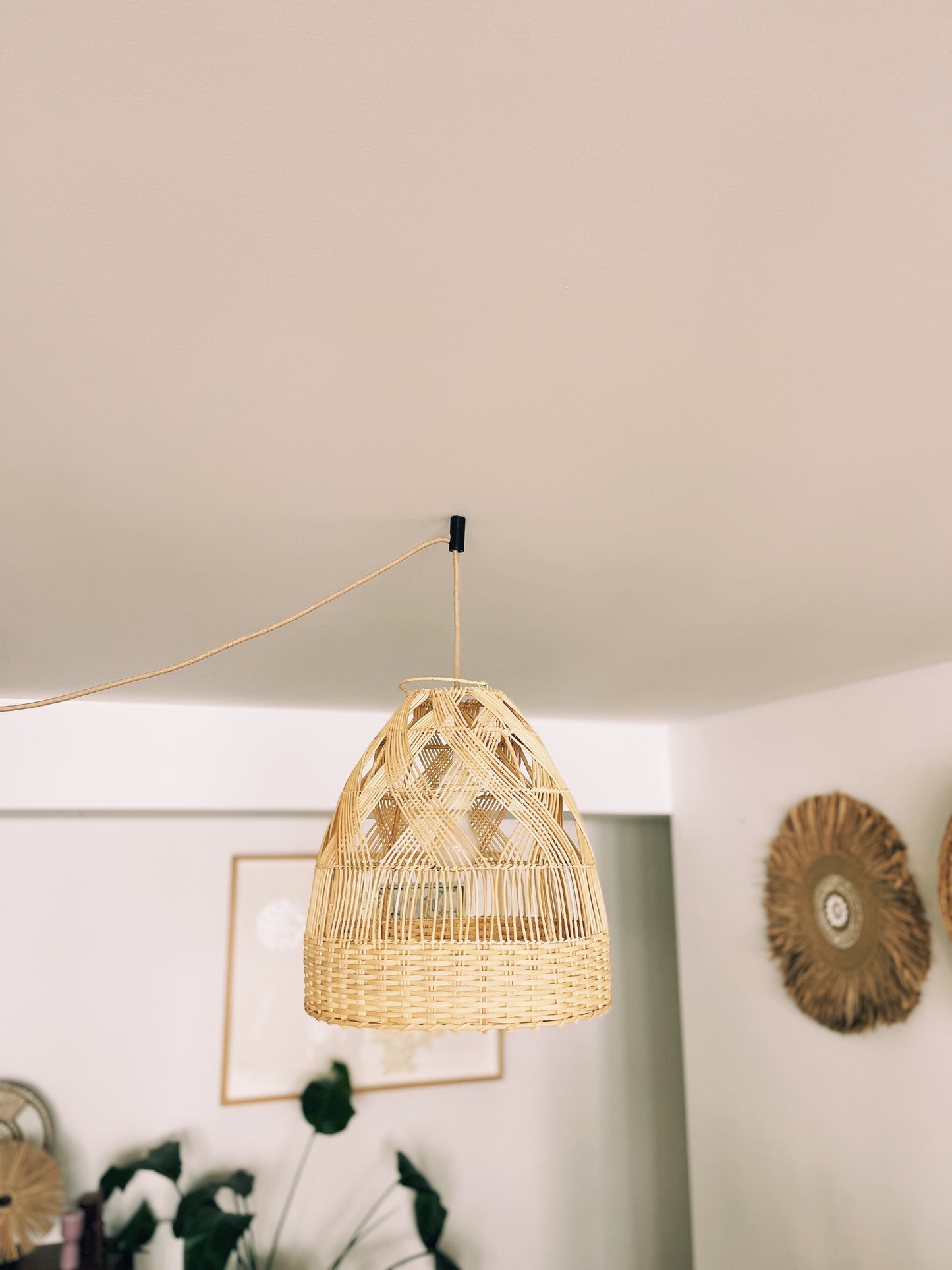 Iliana Island Life Rattan Lampshade