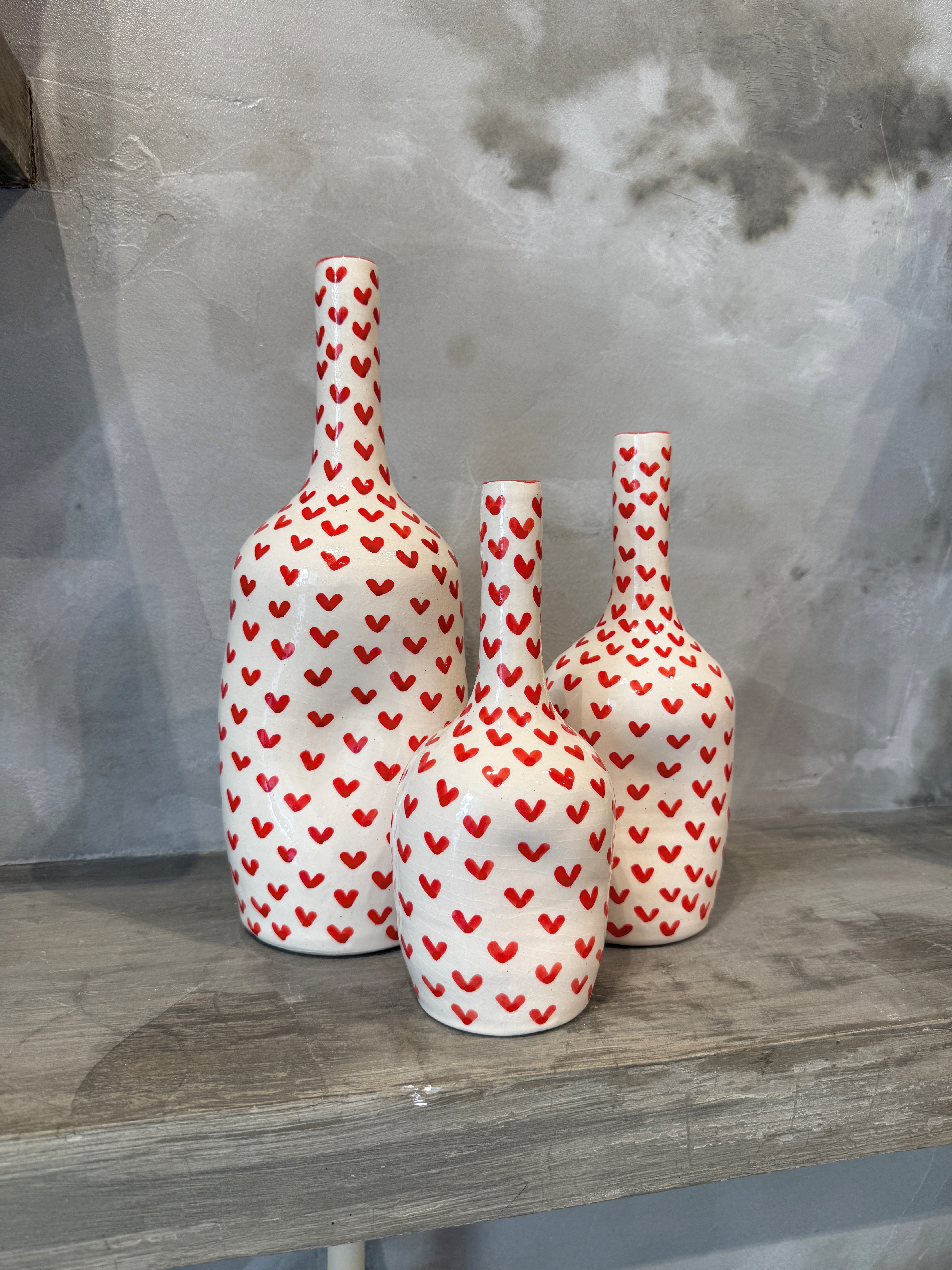 Jarra Bottle - Hearts
