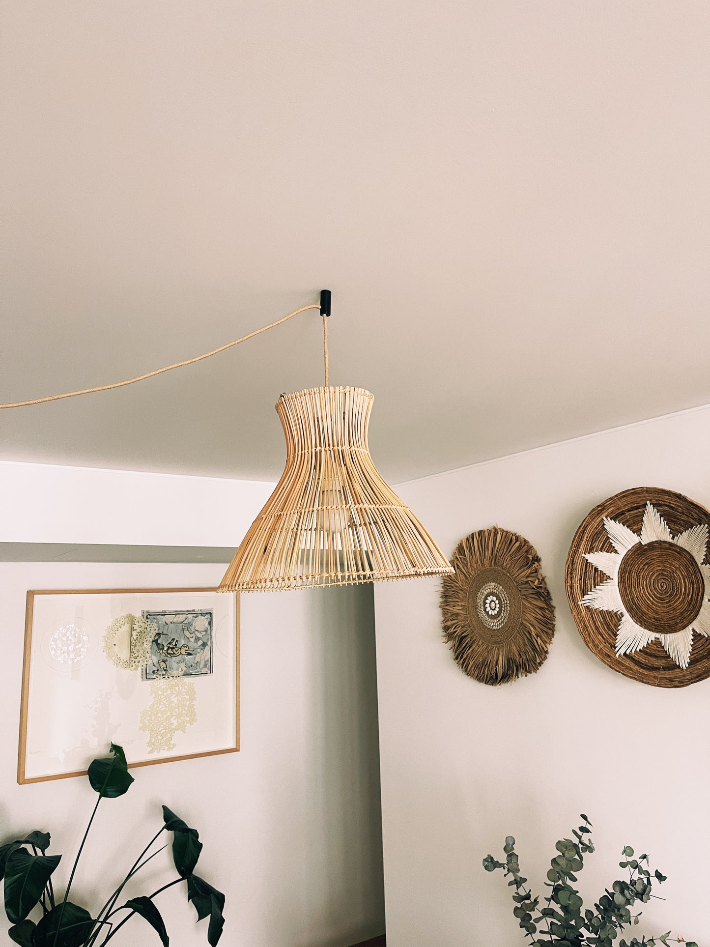 Rattan Lampshade Cone