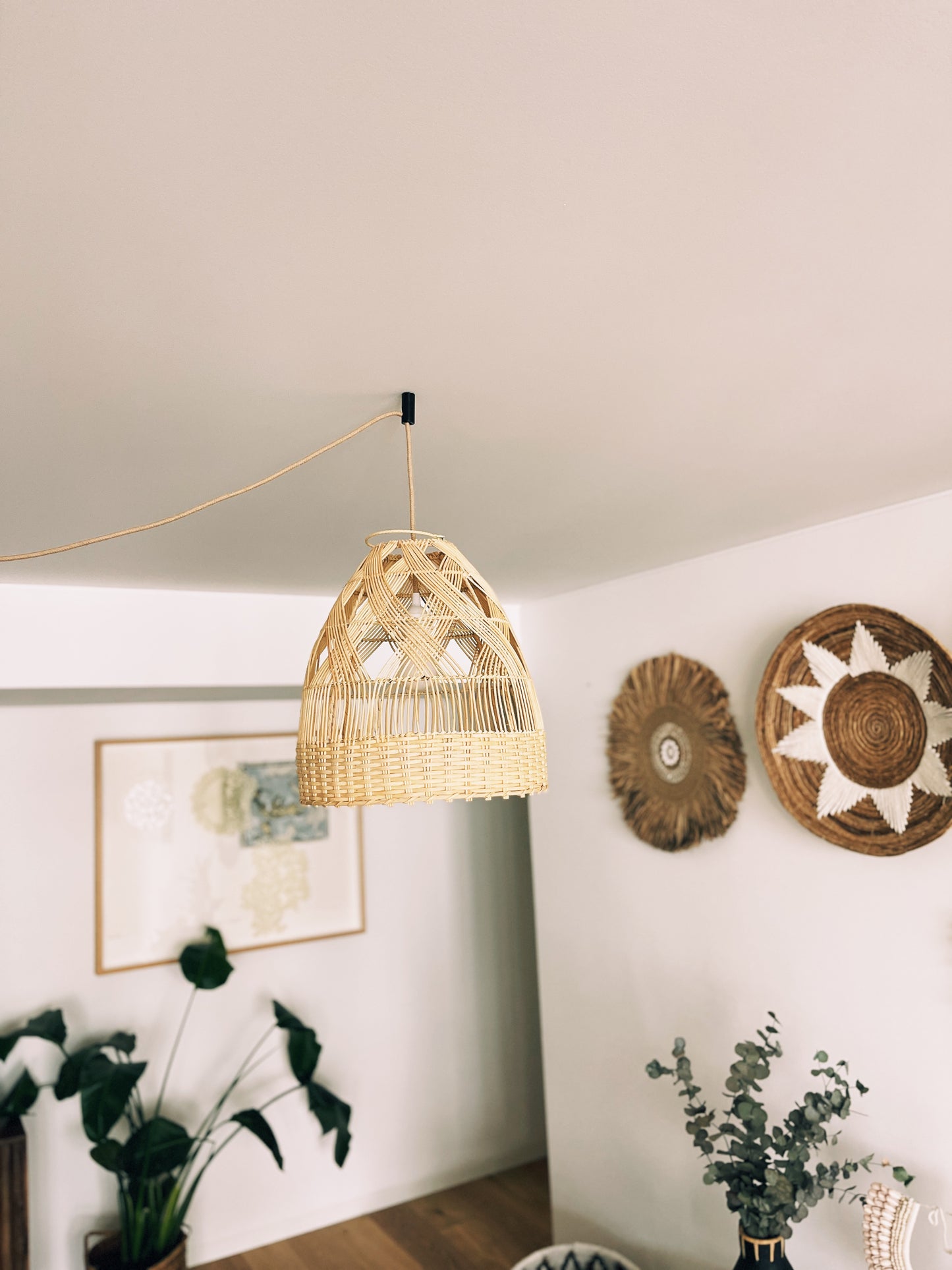 Iliana Island Life Rattan Lampshade