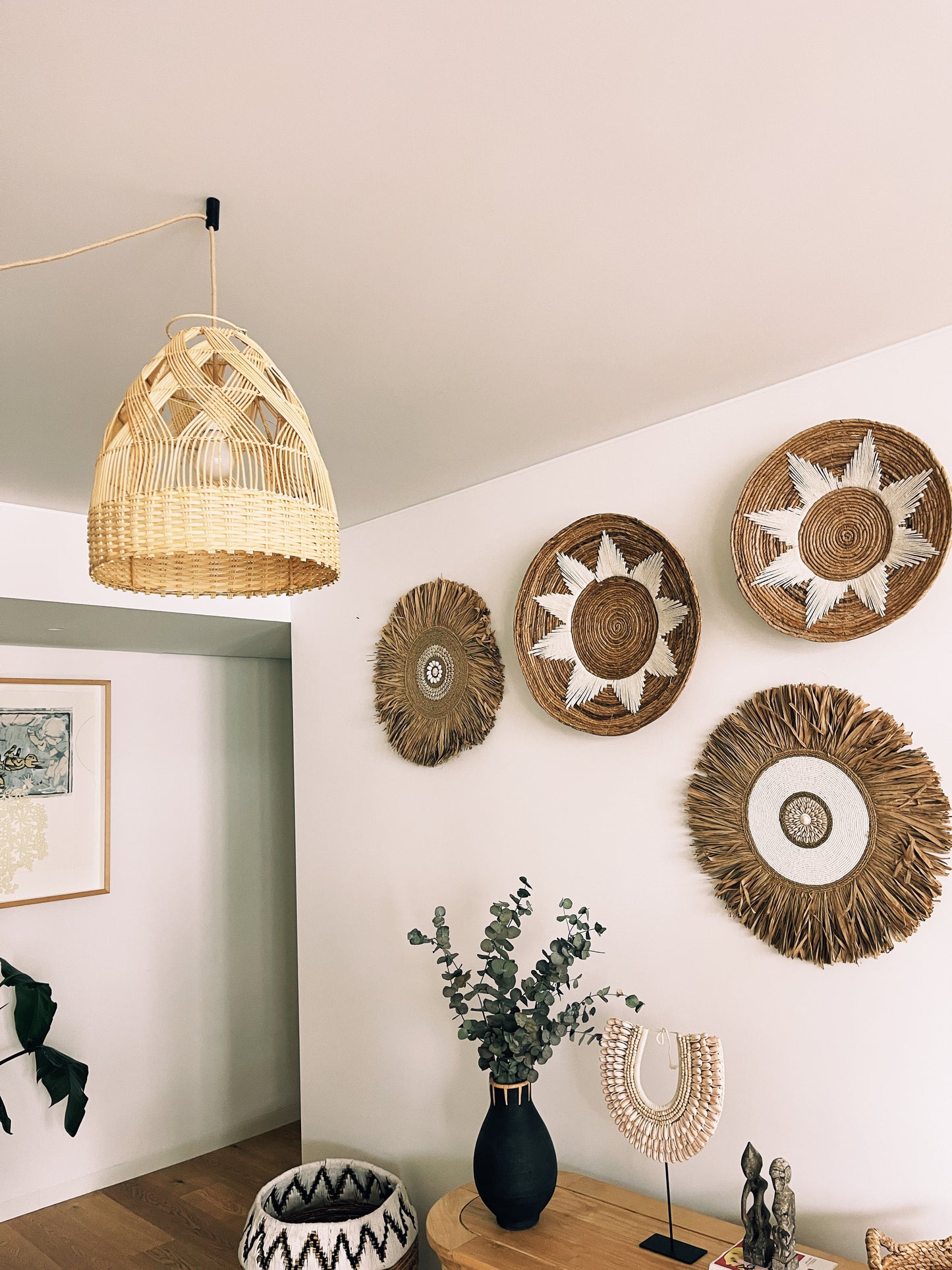 Iliana Island Life Rattan Lampshade