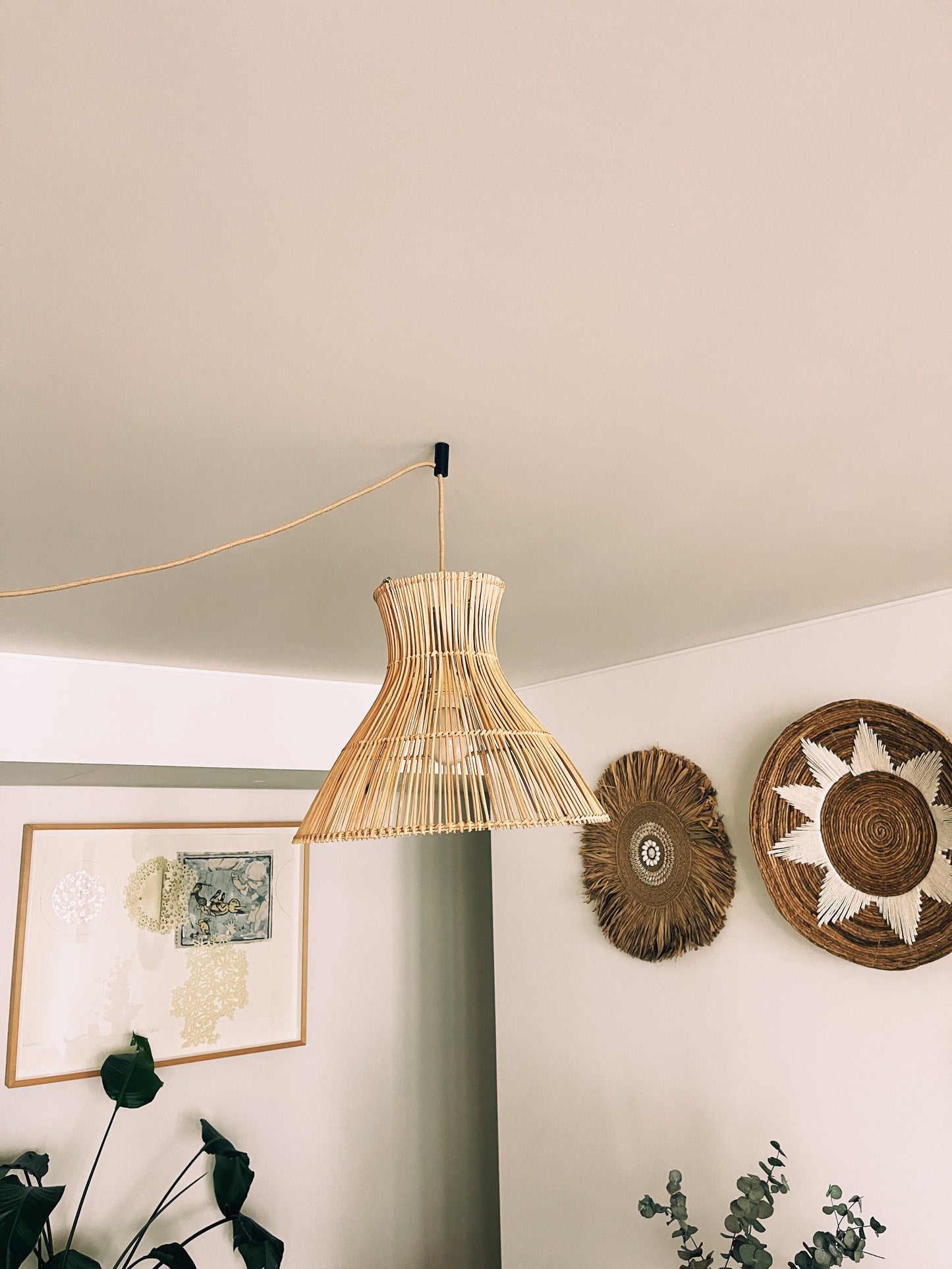 Rattan Lampshade Cone