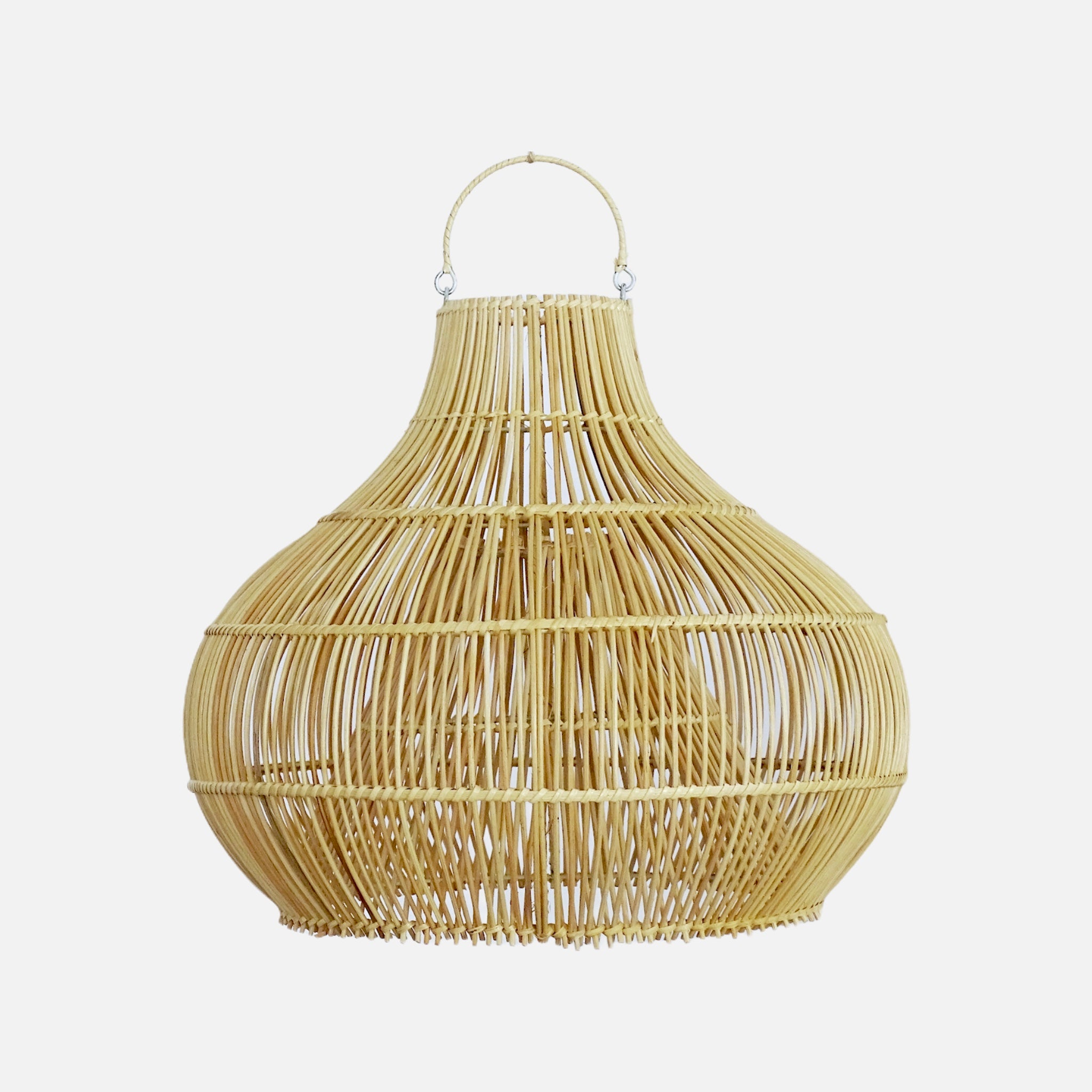 Rattan Lobster Lamp - 43cm