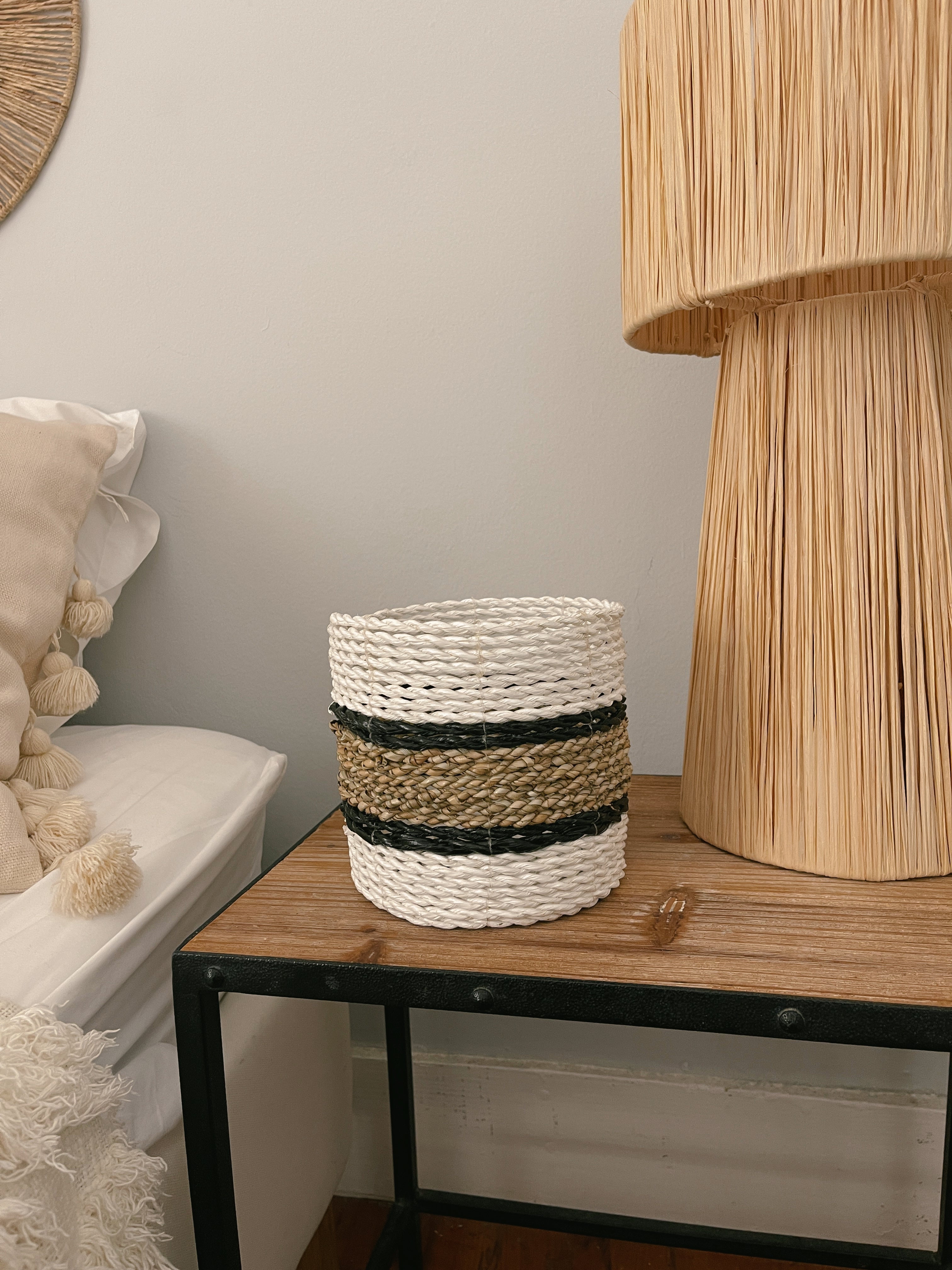 Asmara White Basket - Set