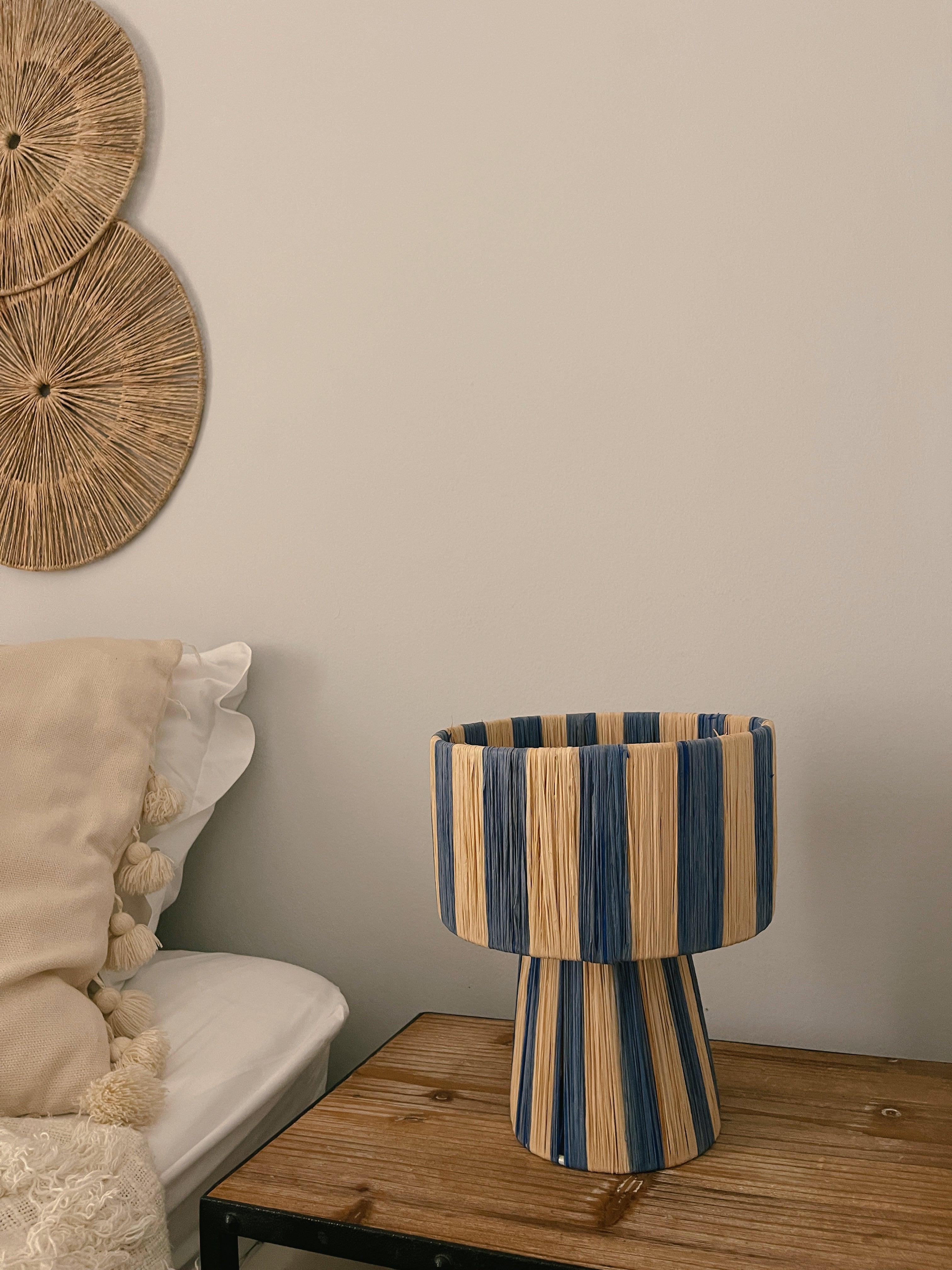 Balibo Blue Table Lamp