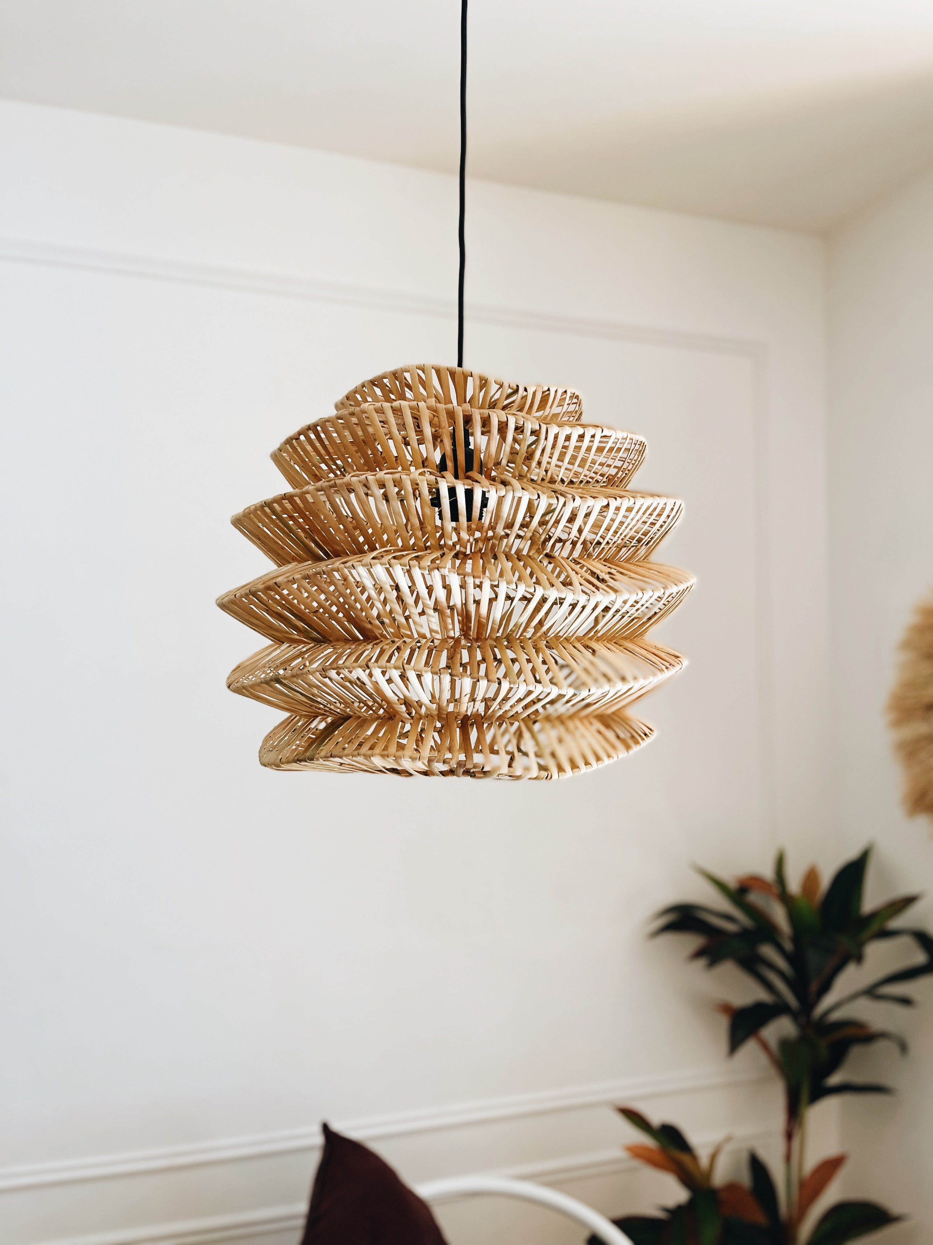 Rattan Lampenkap Akrema