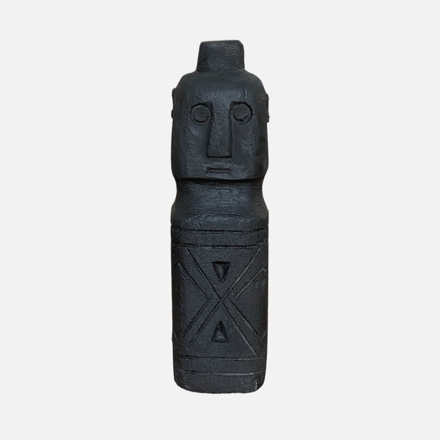 Estátua de Pedra Maun Kik Tolu Preto