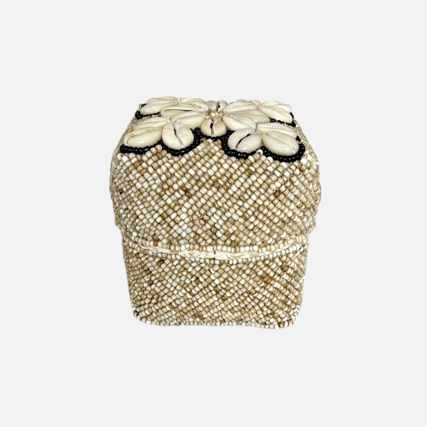 Melasti Bead Box with Shells - Sand Beach