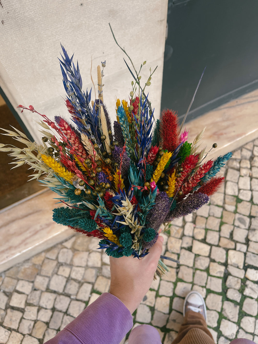 Sabe onde encontrar flores secas em Lisboa? 🌼🌸