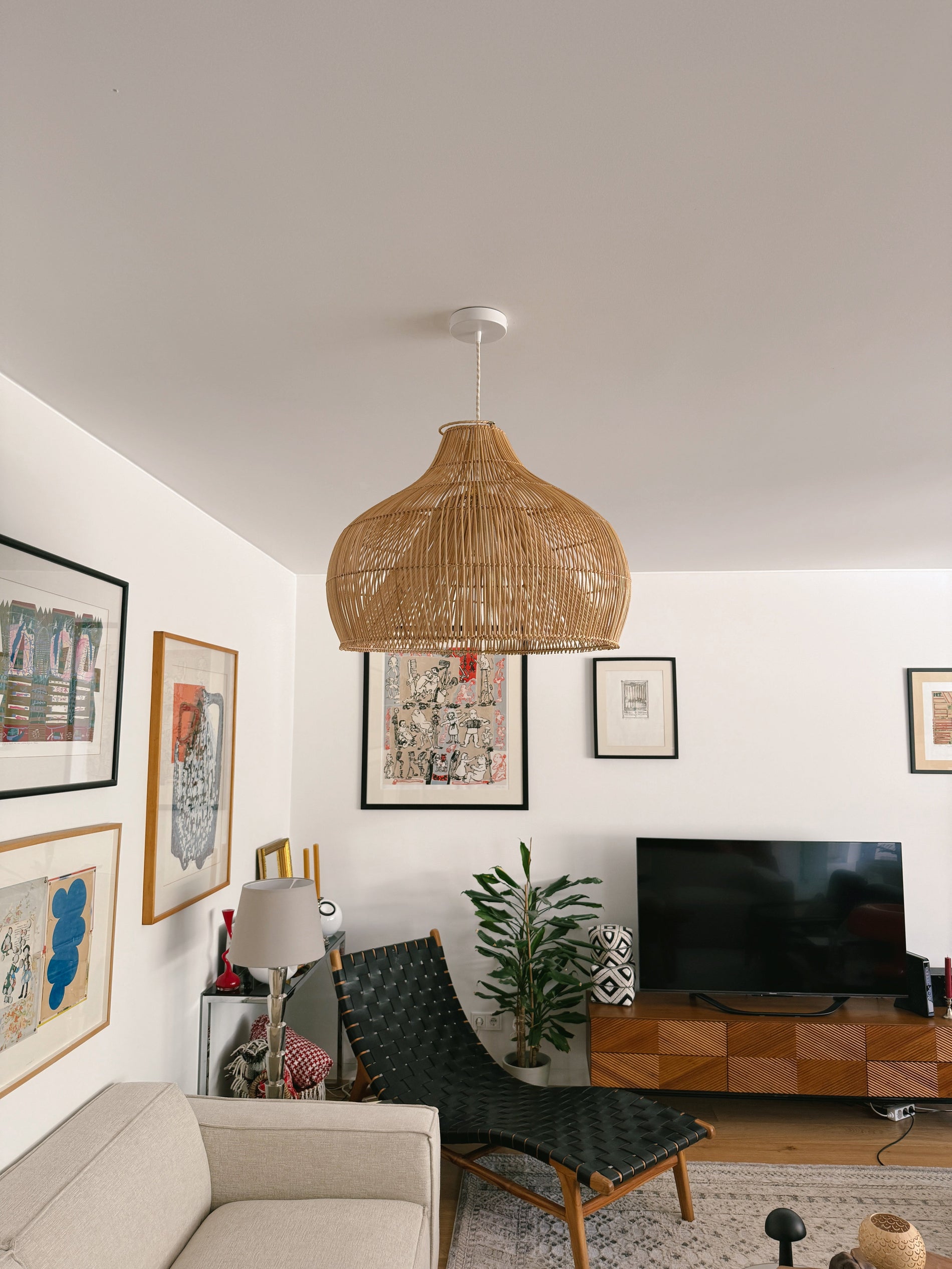 Abajures feitos à mão em Bali: iluminação natural para uma casa com alma 💛