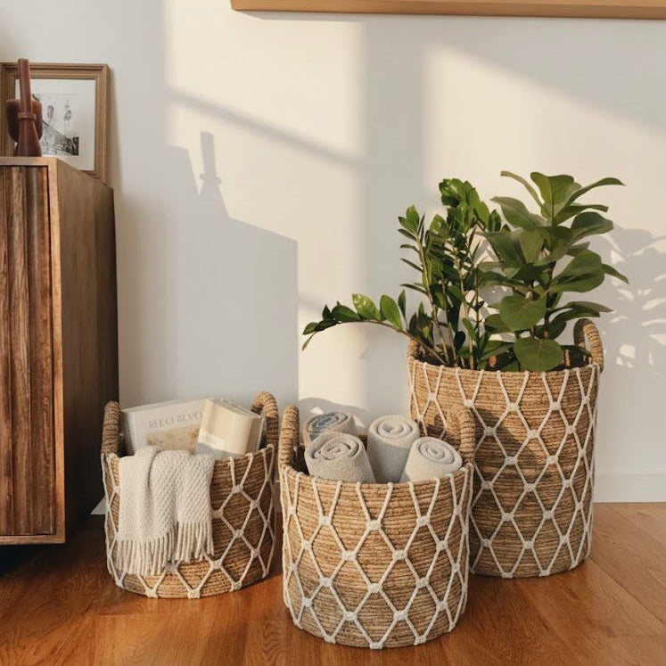 Cesto Cabalaki Padrão Branco