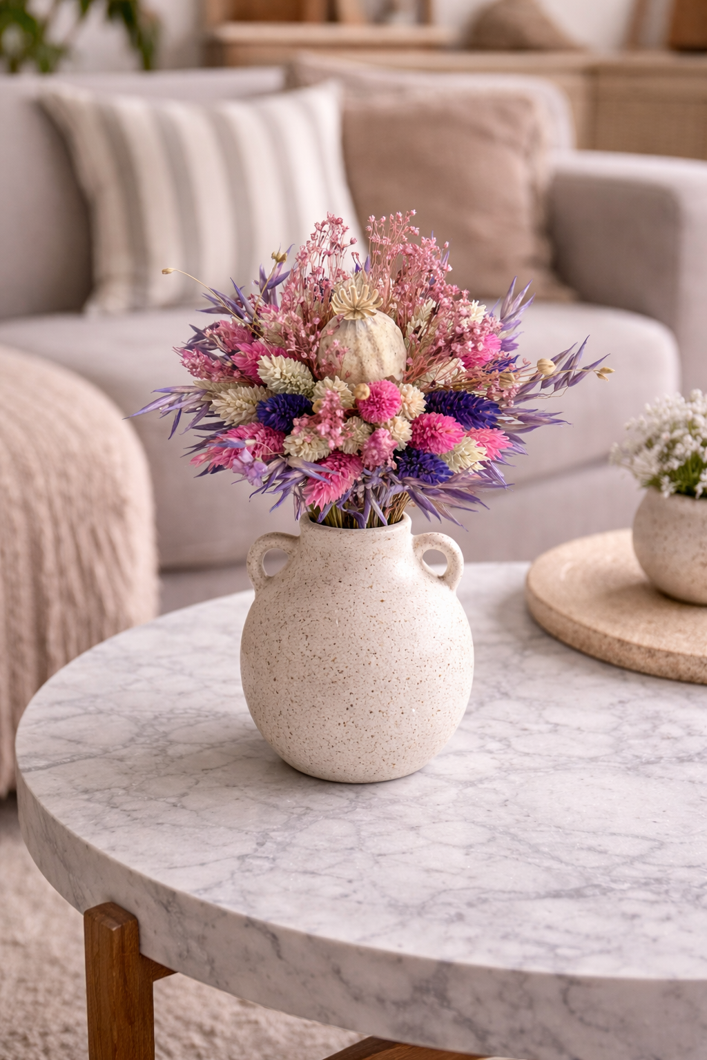 Mazzo di fiori secchi - S