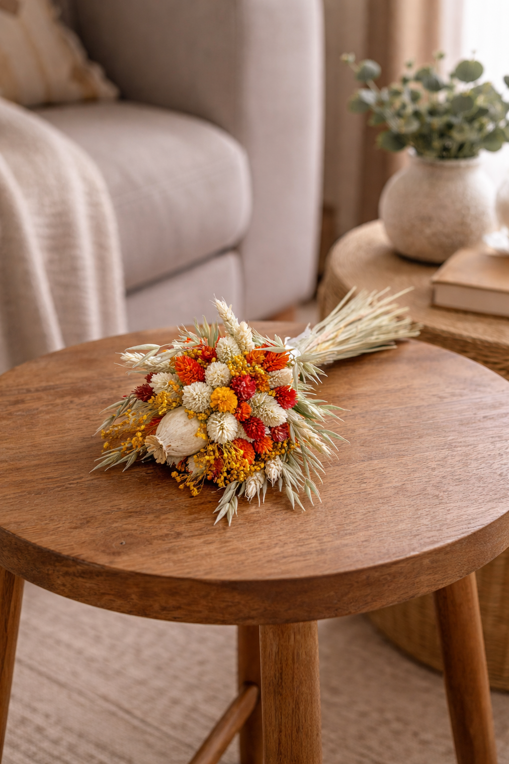 Mazzo di fiori secchi - S