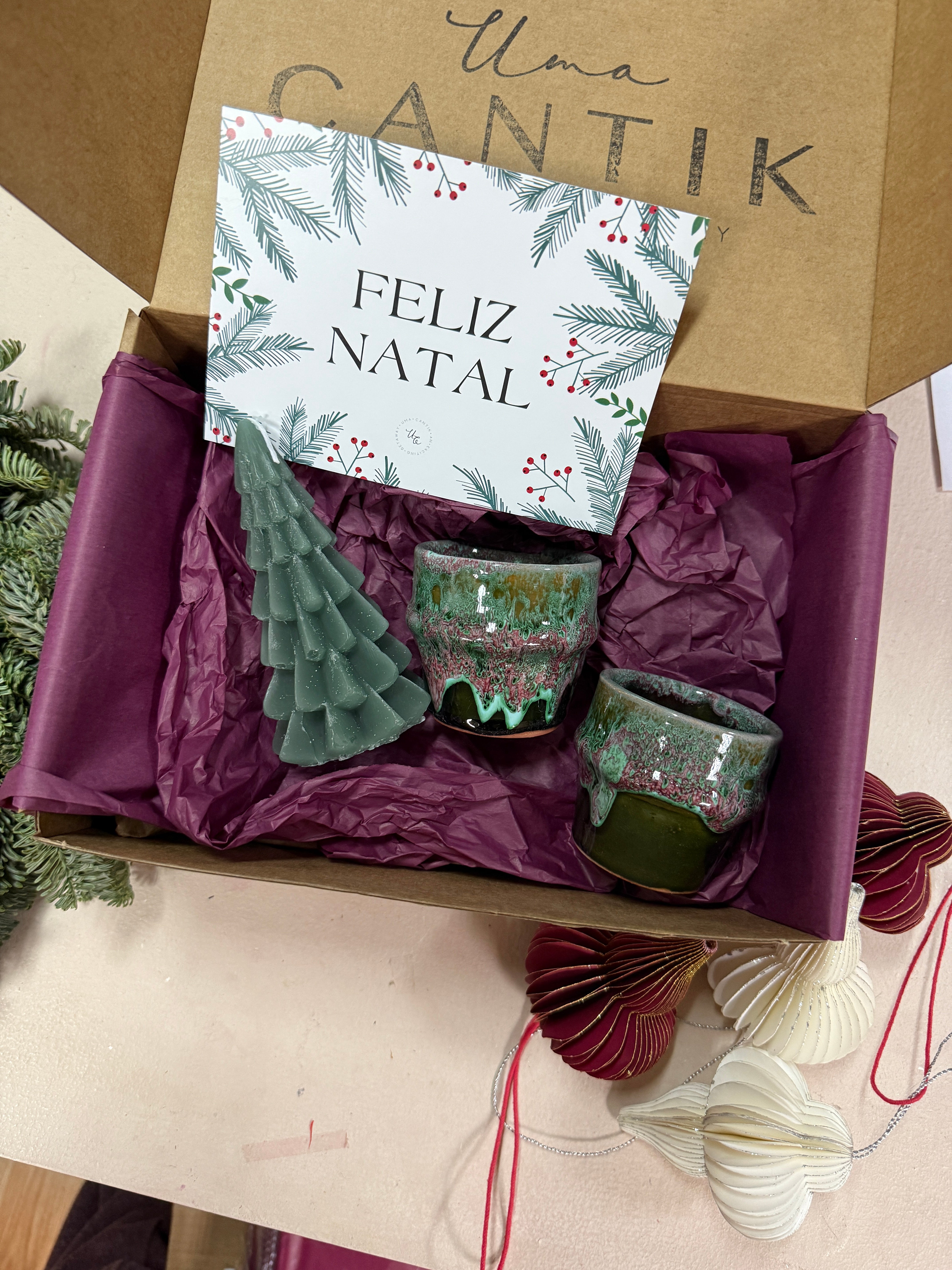 Cadeaubox - Kerstboom Mix