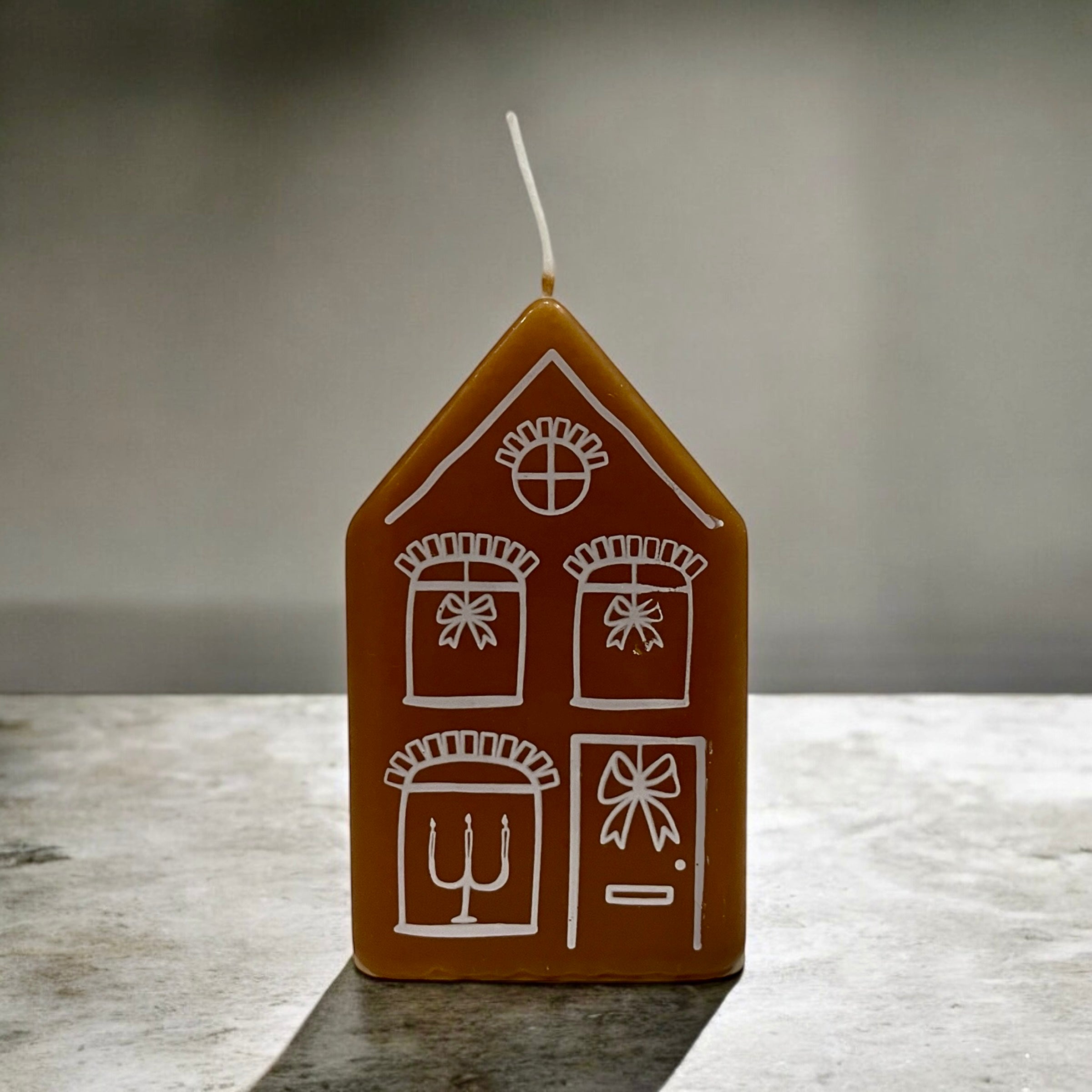 Christmas House Candle