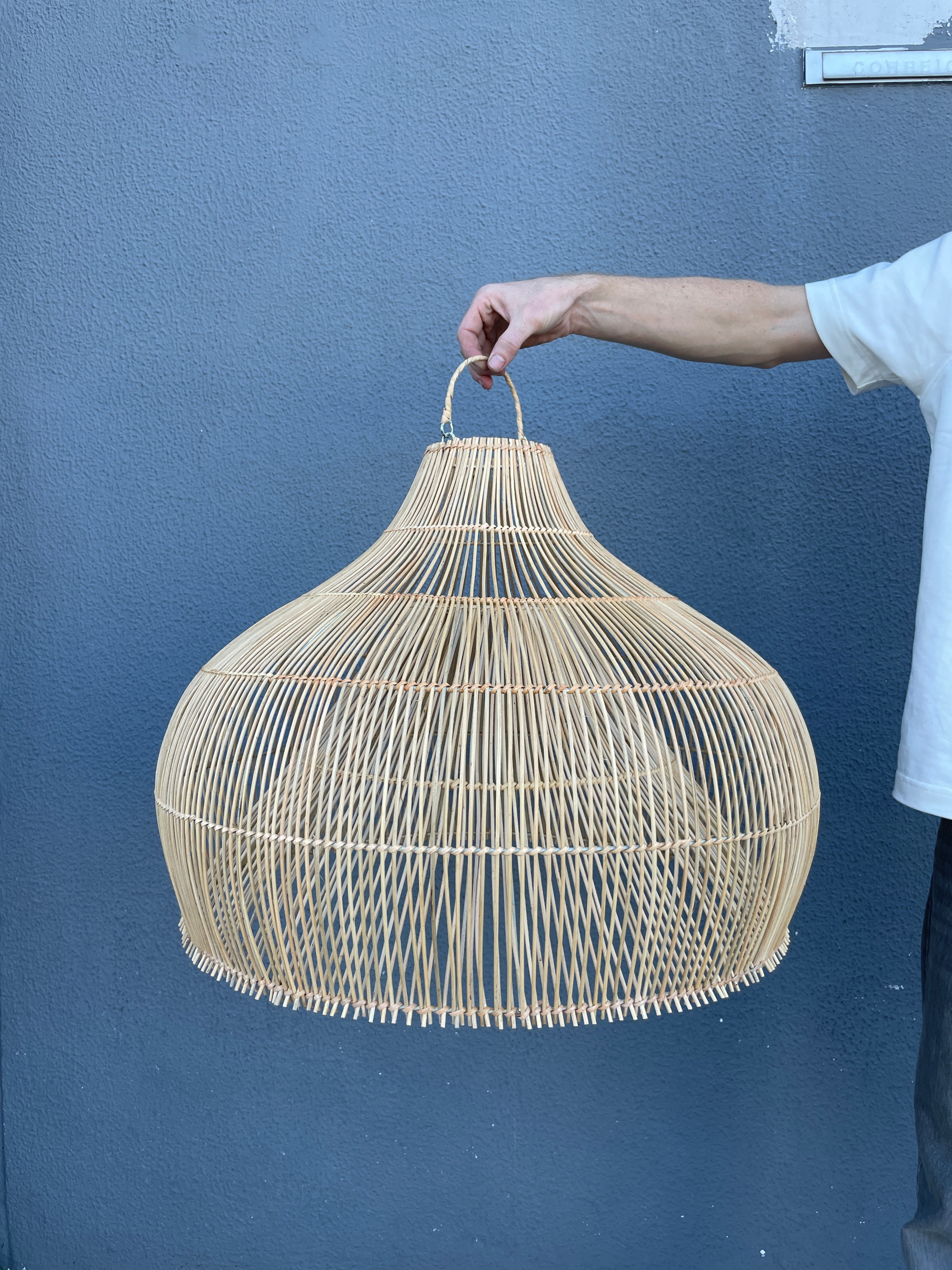 Lobster Rattan Lampshade - 60cm