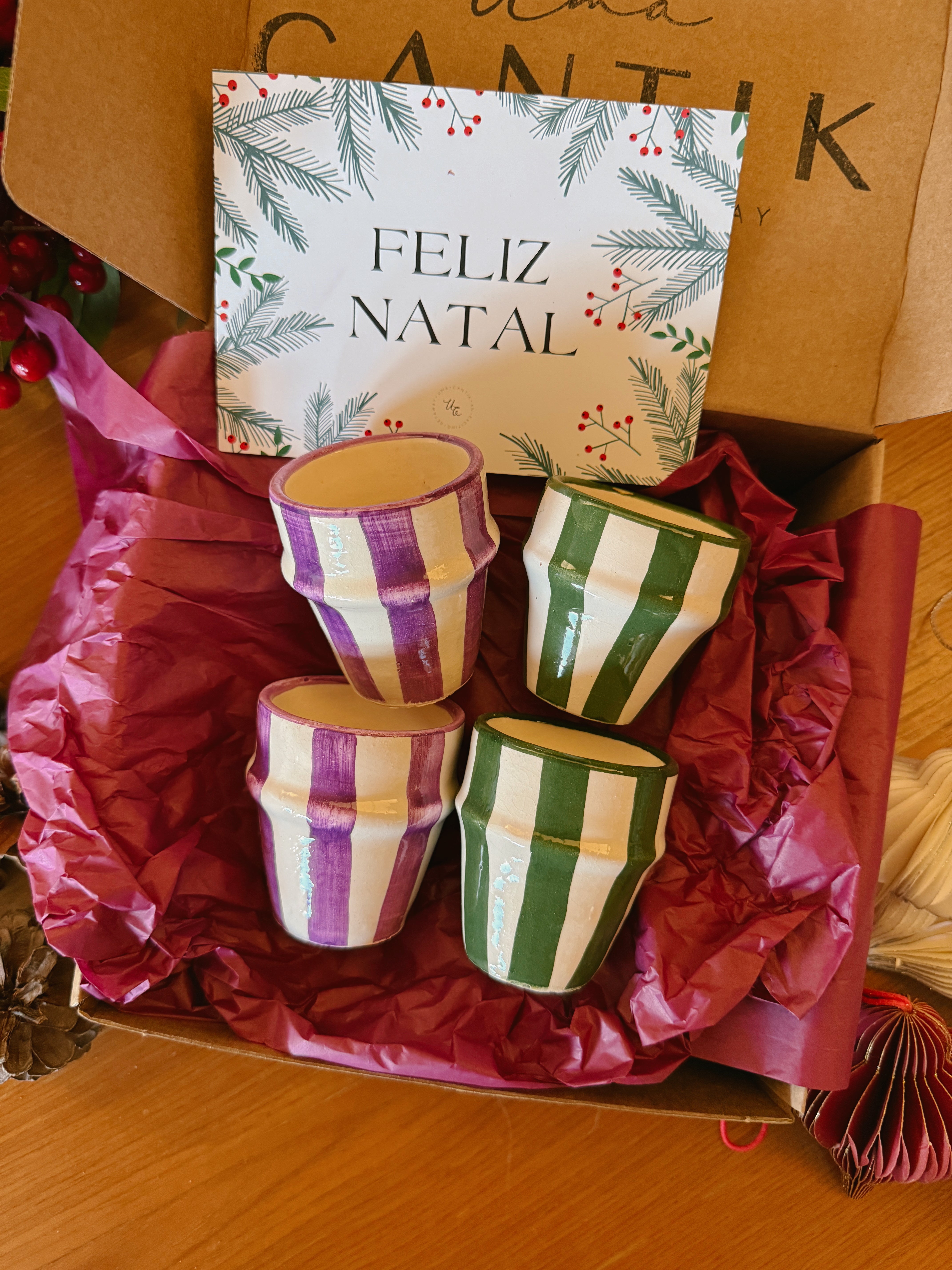 Gift Box #7 - Copos Riscas