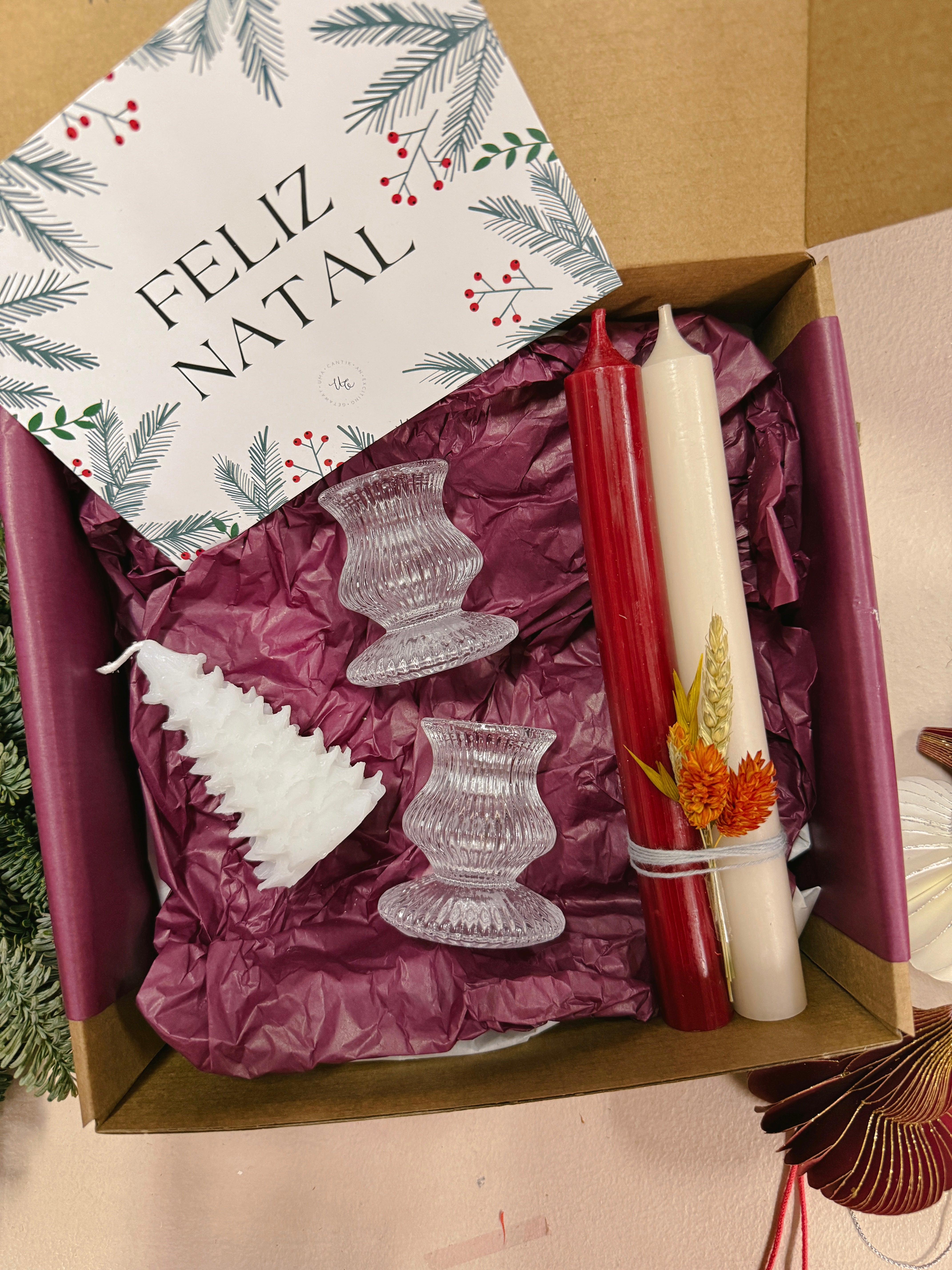 Confezione regalo - Mix di alberi di Natale