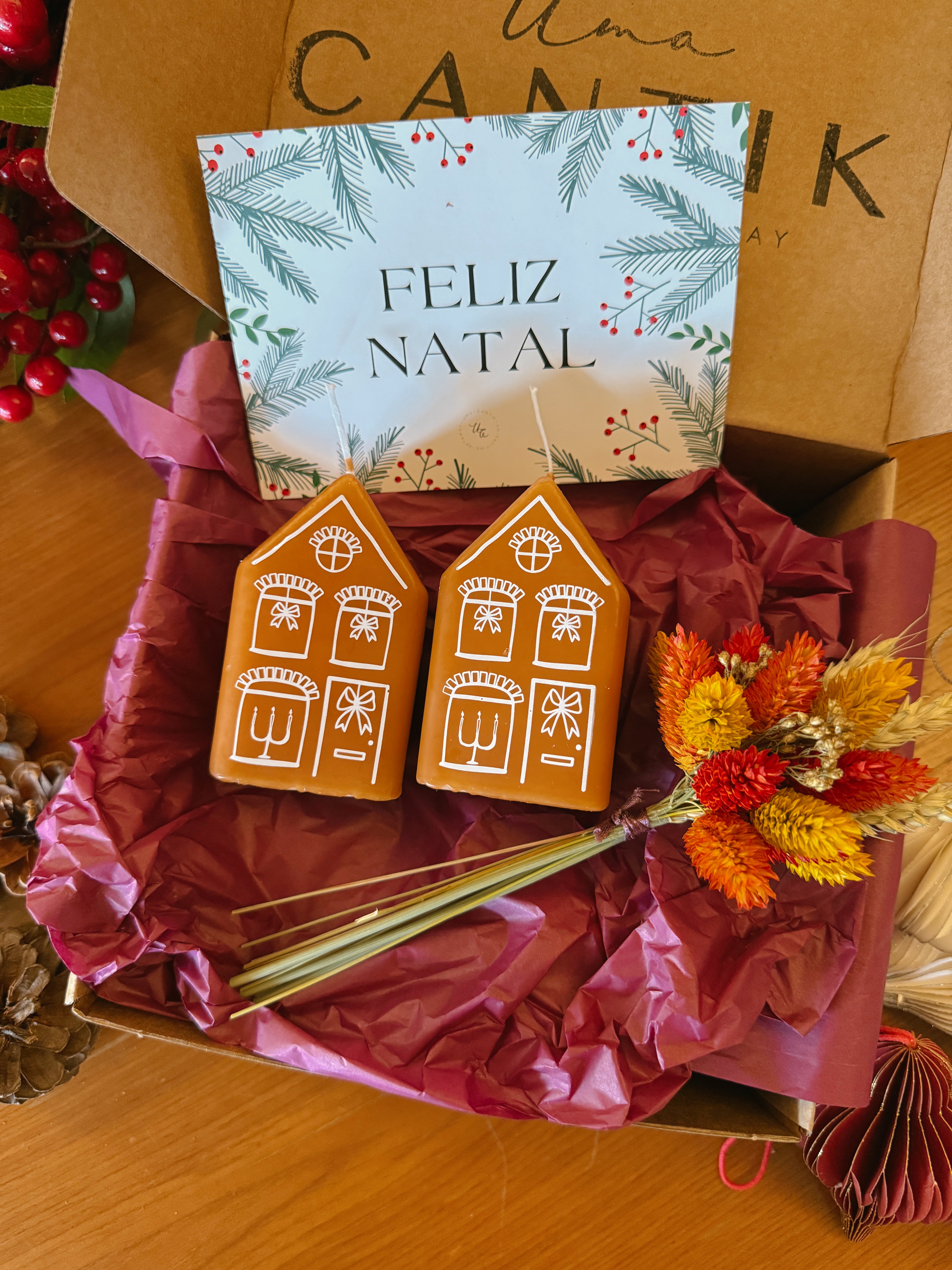 Cadeaubox - Set Casas de Natal