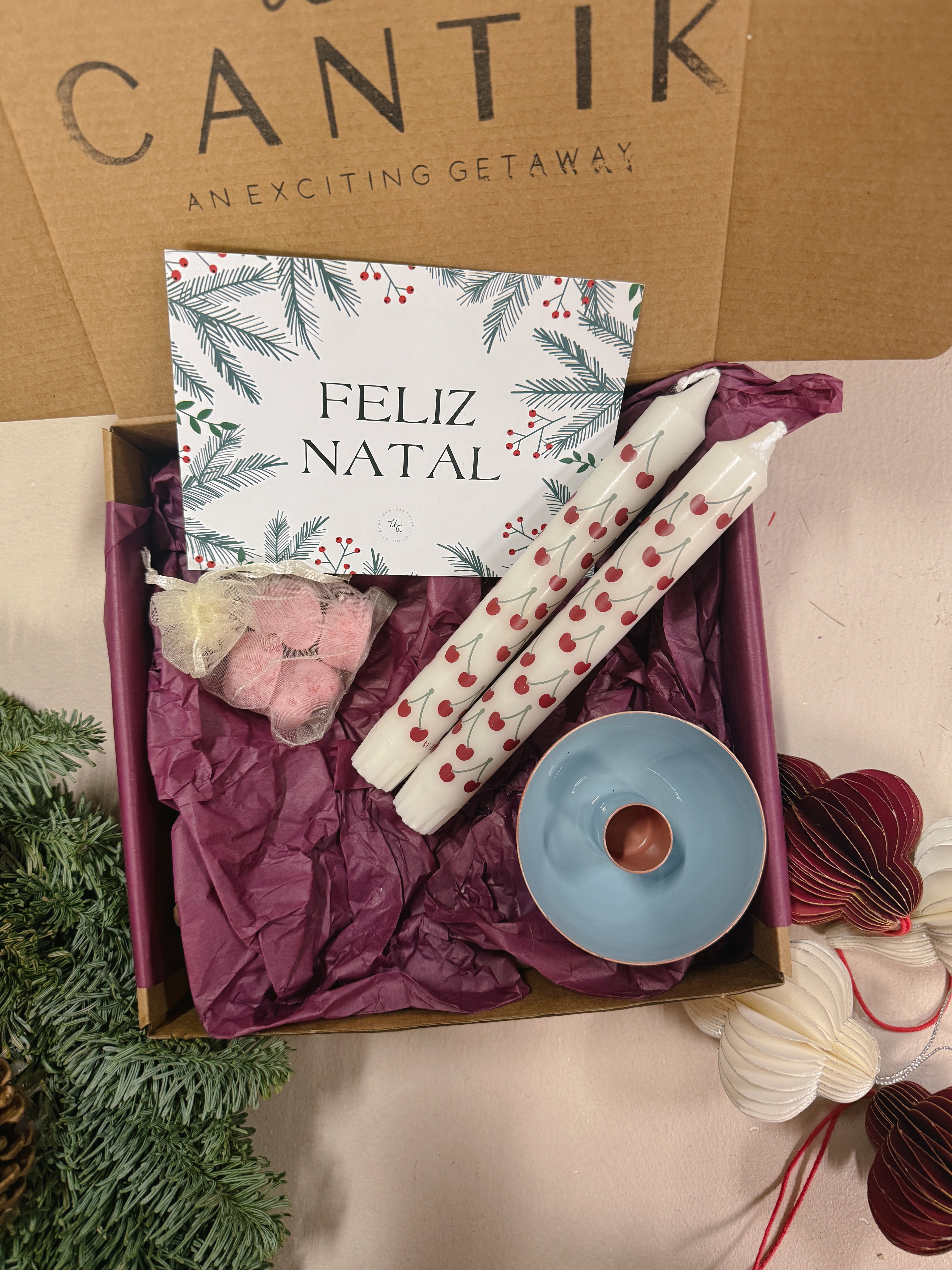 Caja de Regalo - Árbol de Navidad Mix