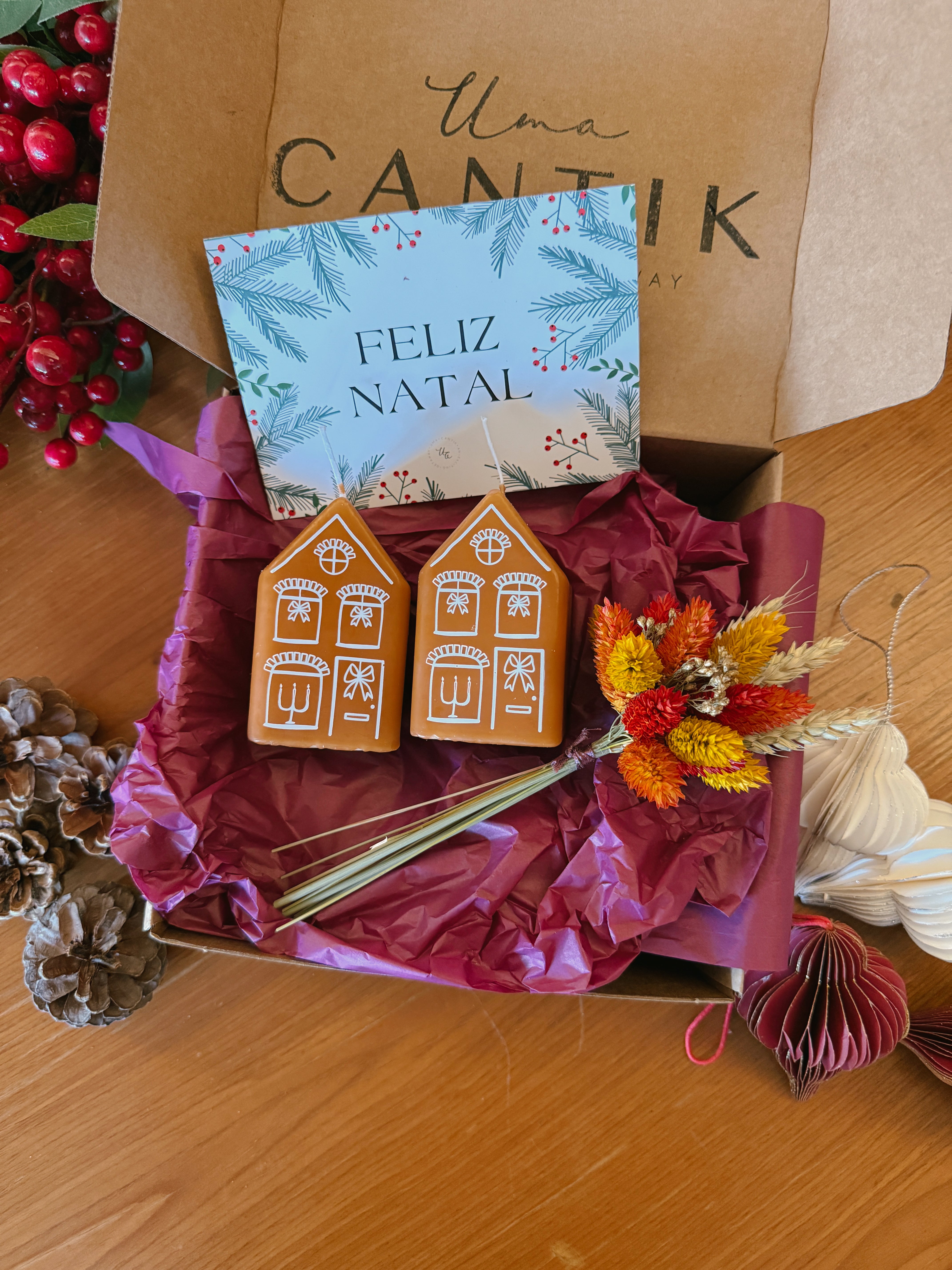 Cadeaubox - Set Casas de Natal
