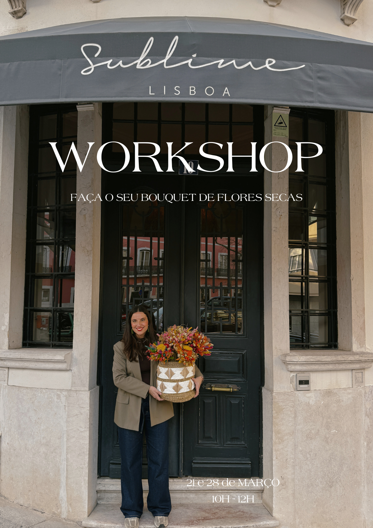 Workshop Bouquet de Flores Secas 🌼 Hotel Sublime Lisboa
