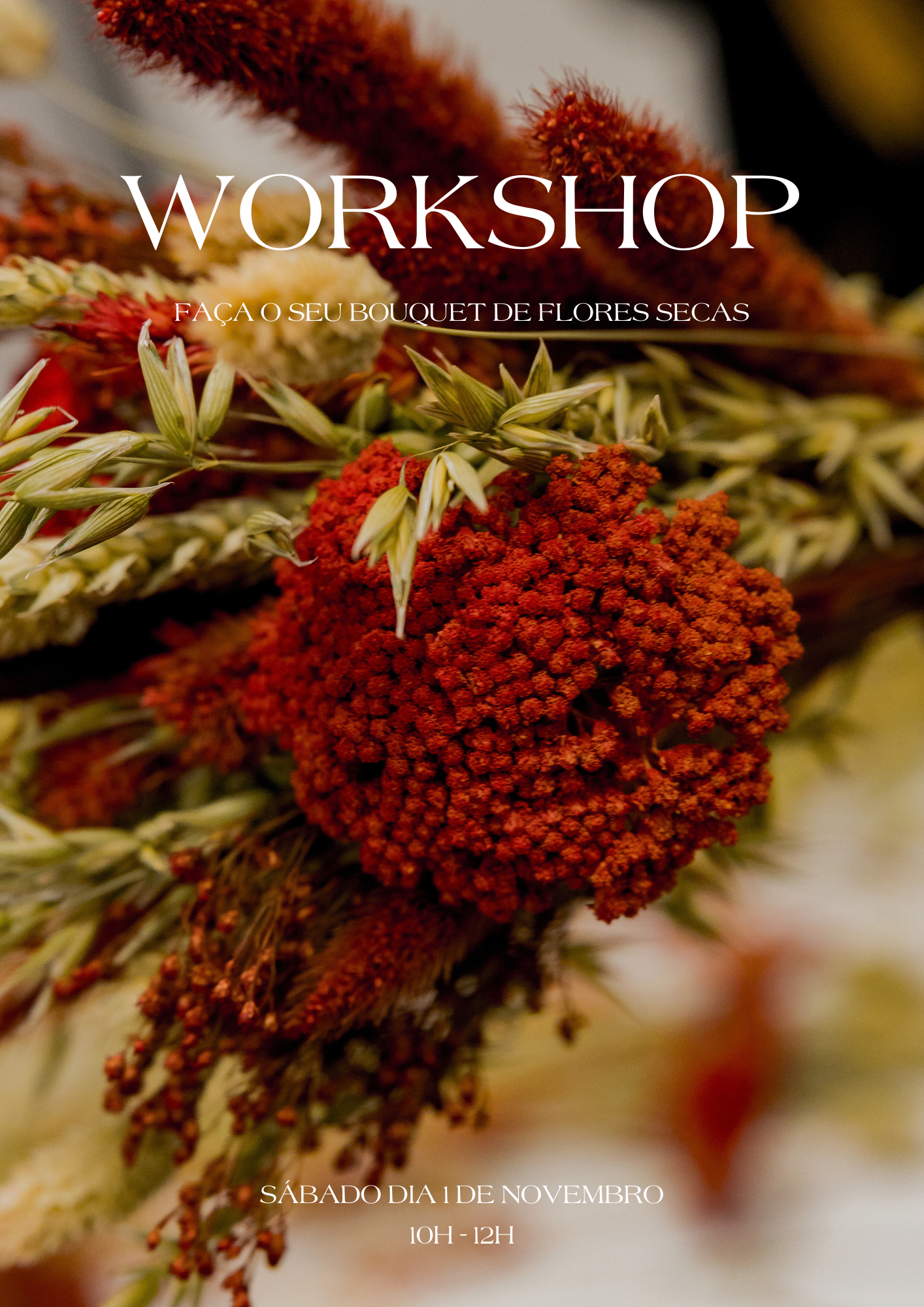 Workshop Bouquet of Dried Flowers 🌼
