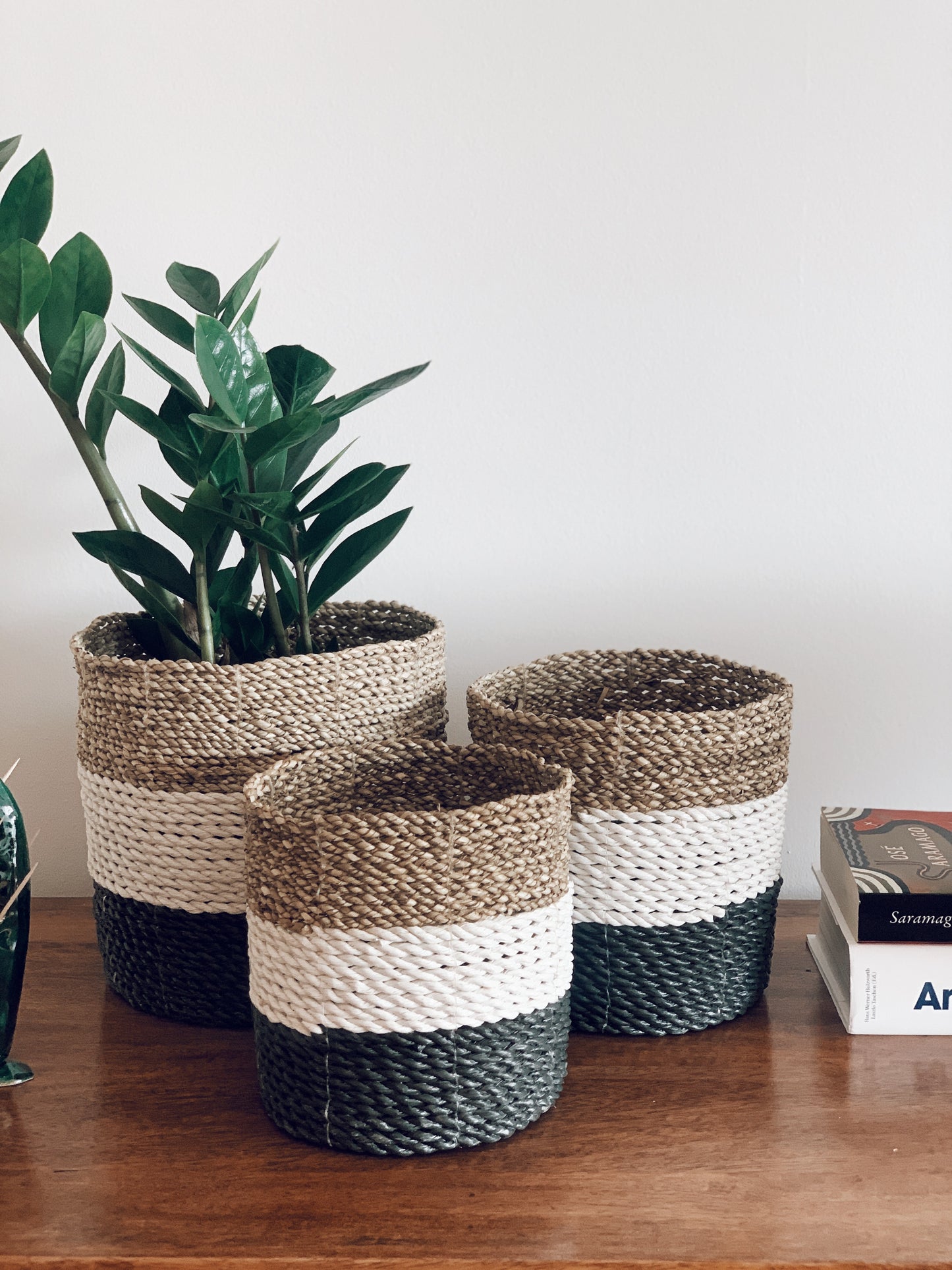 Cesto Asmara Tricolor - Set
