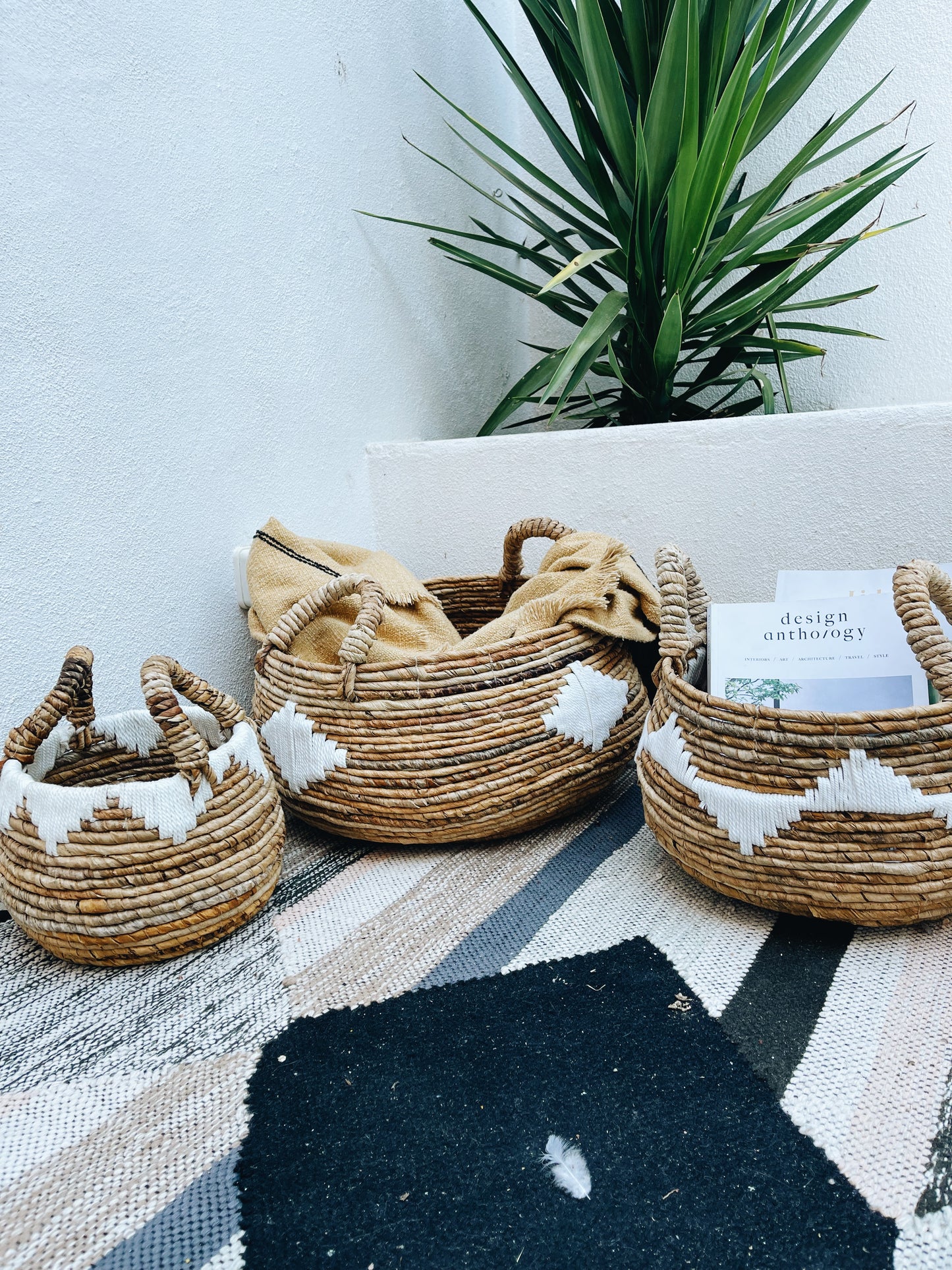 Planter Low Basket - M