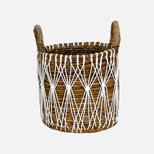 Cabalaki Basket White Knot - S