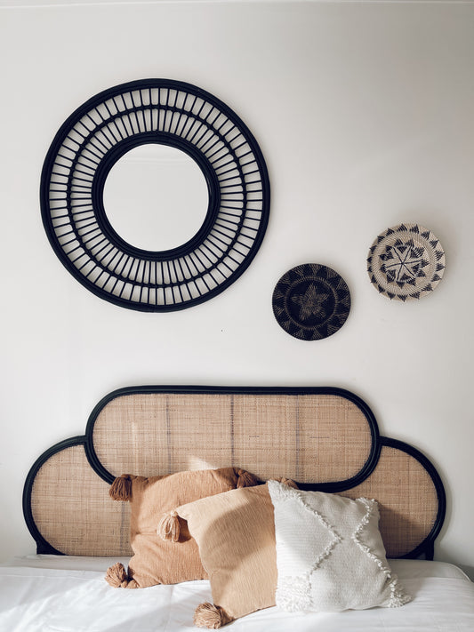 Lombok Wall Decor White - 30cm